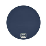 Custom Blue Cream Round Table Cloth