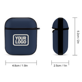 Custom Blue Cream AirPods Case