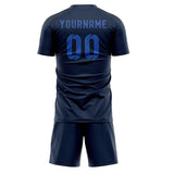 Custom Blue Sky Blue Soccer Jersey