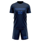 Custom Blue Sky Blue Soccer Jersey