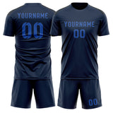Custom Blue Sky Blue Soccer Jersey