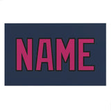 Custom Blue Pink Beach Towel