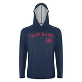 Custom Blue Pink UV-Hoodie
