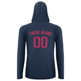 Custom Blue Pink UV-Hoodie