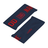 Custom Blue Red Sports headband