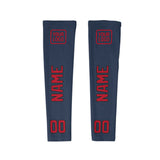 Custom Blue Red Arm Sleeve