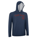 Custom Blue Crimson Red UV-Hoodie