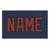 Custom Blue Coral Red Beach Towel
