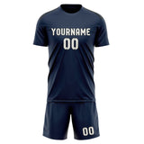 Custom Blue White Soccer Jersey
