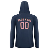 Custom Blue Light Pink UV-Hoodie