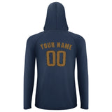 Custom Blue Khaki UV-Hoodie