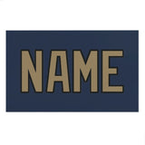 Custom Blue Light Khaki Beach Towel