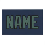 Custom Blue Blue Green Beach Towel