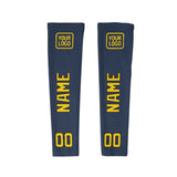 Custom Blue Gold Arm Sleeve