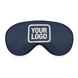 Custom Blue White Sleep Mask