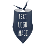 Custom Blue White Pet Scarf
