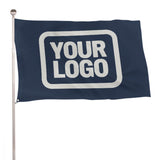 Custom Blue White Flag