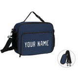 Custom Blue White Lunch Bag
