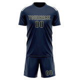 Custom Blue Olive Soccer Jersey
