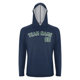 Custom Blue Green UV-Hoodie