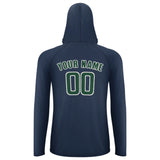 Custom Blue Green UV-Hoodie