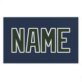 Custom Blue Dark Green Beach Towel