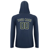 Custom Blue Dark Green UV-Hoodie