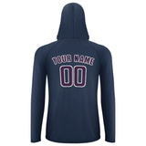 Custom Blue Purple UV-Hoodie