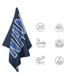 Custom Blue Sky Blue Beach Towel