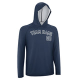 Custom Blue Blue UV-Hoodie