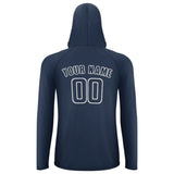 Custom Blue Blue UV-Hoodie
