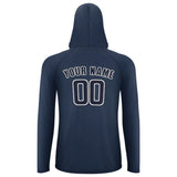 Custom Blue Navy UV-Hoodie