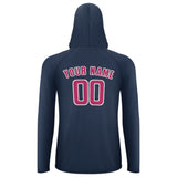 Custom Blue Pink UV-Hoodie