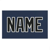 Custom Blue Black Beach Towel