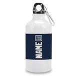 Custom Blue White Sports Bottle