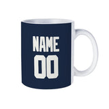 Custom Blue White Mug