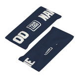 Custom Blue White Sports headband