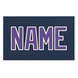 Custom Blue Light Purple Beach Towel