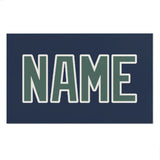Custom Blue Blue Green Beach Towel