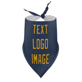 Custom Blue Yellow Pet Scarf