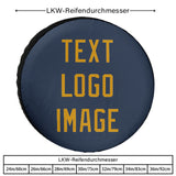 Custom Blue Yellow Truck Tires