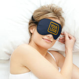 Custom Blue Yellow Sleep Mask