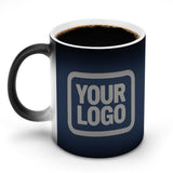 Custom Blue Gray Magic Mug