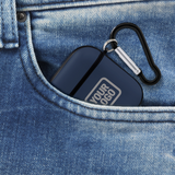 Custom Blue Gray AirPods Case