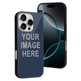 Custom Blue Gray Phone Case