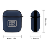 Custom Blue Gray AirPods Case