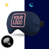 Custom Blue Light Pink Sleep Mask