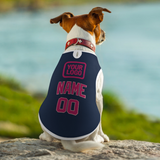 Custom Blue Pink Pet Vest