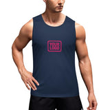 Custom Blue Pink Men's Tank Top