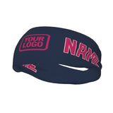 Custom Blue Pink Sports headband